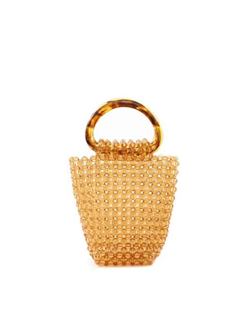 Handmade Transparent Acrylic Beaded Evening Bag for Wedding Party